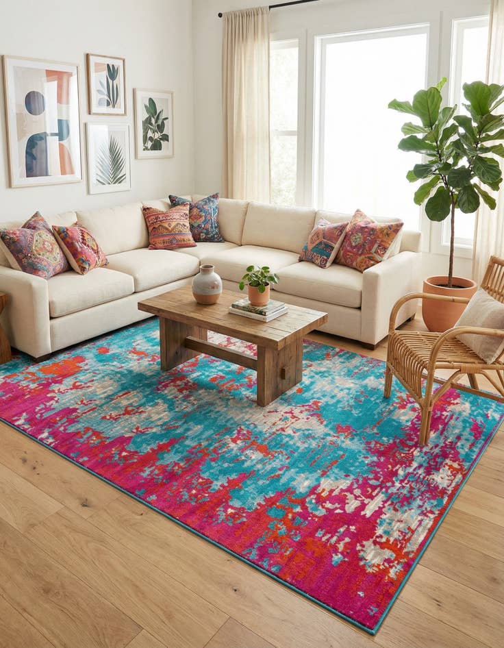 Detail image of 10' x 14' Azalea Rug