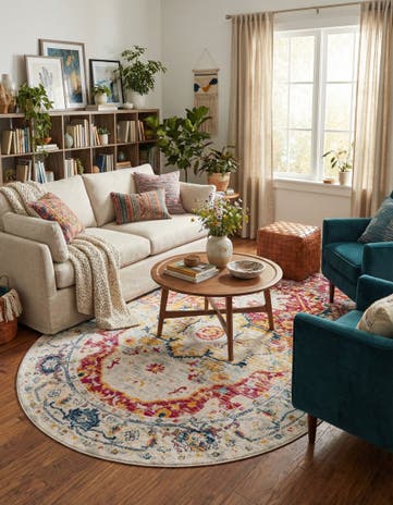 7' 10 x 10' Madeline Vintage Oval Rug