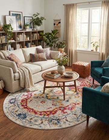 7' 10 x 10' Madeline Vintage Oval Rug