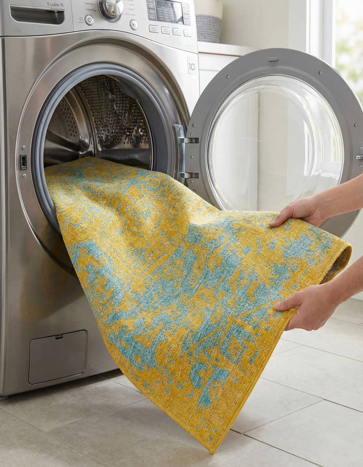 Detail image of 7' 10 x 10'  Washable Jill Zarin Dubai Indoor / Outdoor Rug