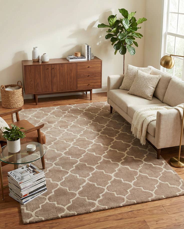 Detail image of 5' x 8' Luna Rug