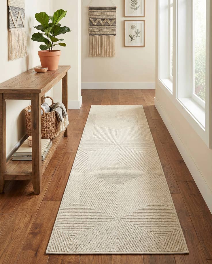 Detail image of 2' 7 x 10' Easy-Clean Sabrina Soto Indoor / Outdoor Runner Rug
