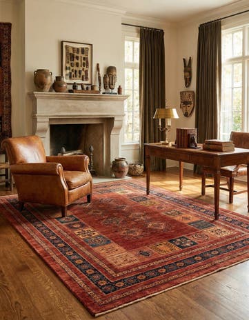 5' 7 x 7' 9 Kashkuli Rug