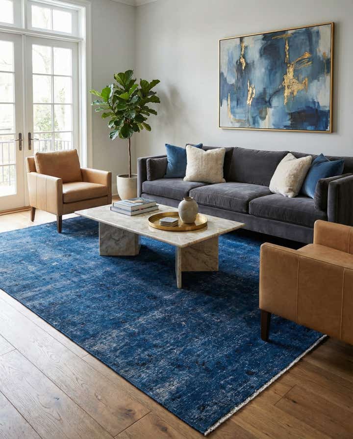 8' 10 x 11' 7 Hand Knotted Ultra Vintage Persian Wool Rug