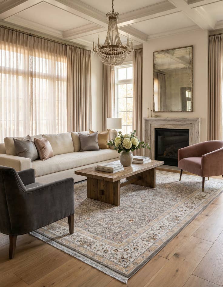 Detail image of 7' 3 x 10' Antony Rug