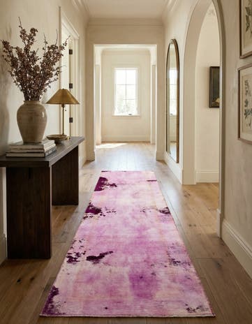 3' x 9' 10 Hand Knotted Ultra Vintage Persian Wool Runner Rug