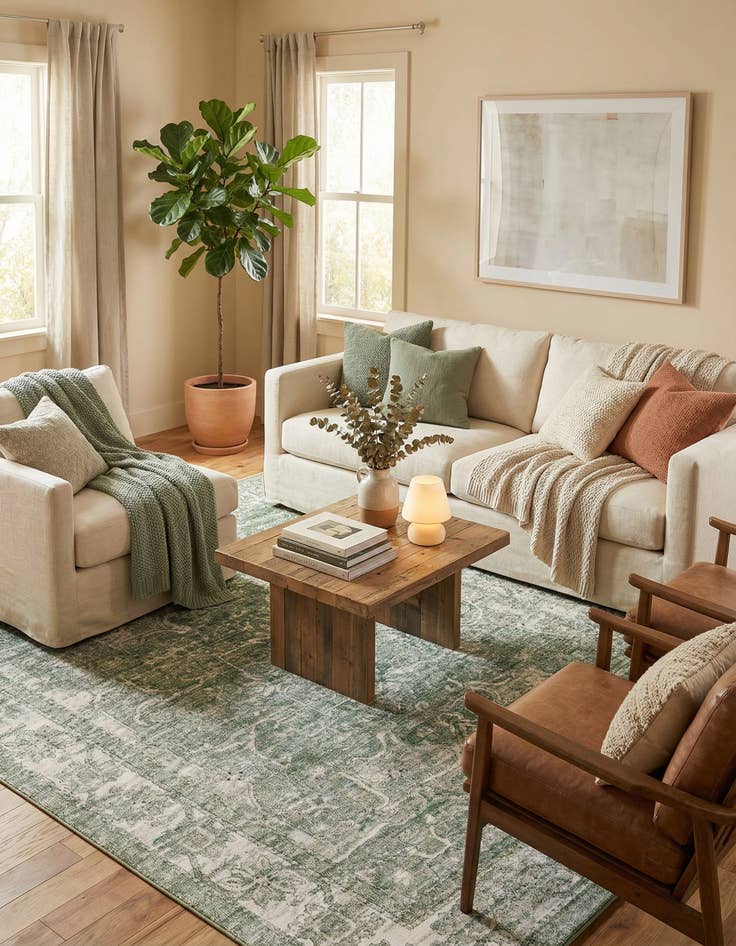 Detail image of 7' 10 x 10' Isabella Rug