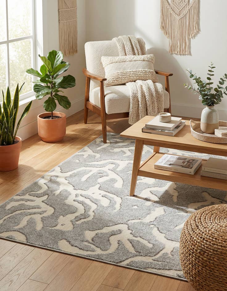 Detail image of  4' x 6'  Washable Sabrina Soto Indoor / Outdoor Rug