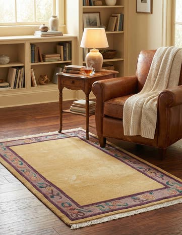 3' 1 x 5' 3 Hand Knotted Tibet Wool Rug
