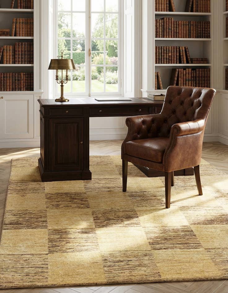 Detail image of  4' 6 x 6' 3 Juma Wool Rug