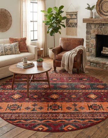 6' 1 x 6' 1 Lucerne Round Rug