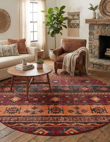 6' 1 x 6' 1 Lucerne Round Rug