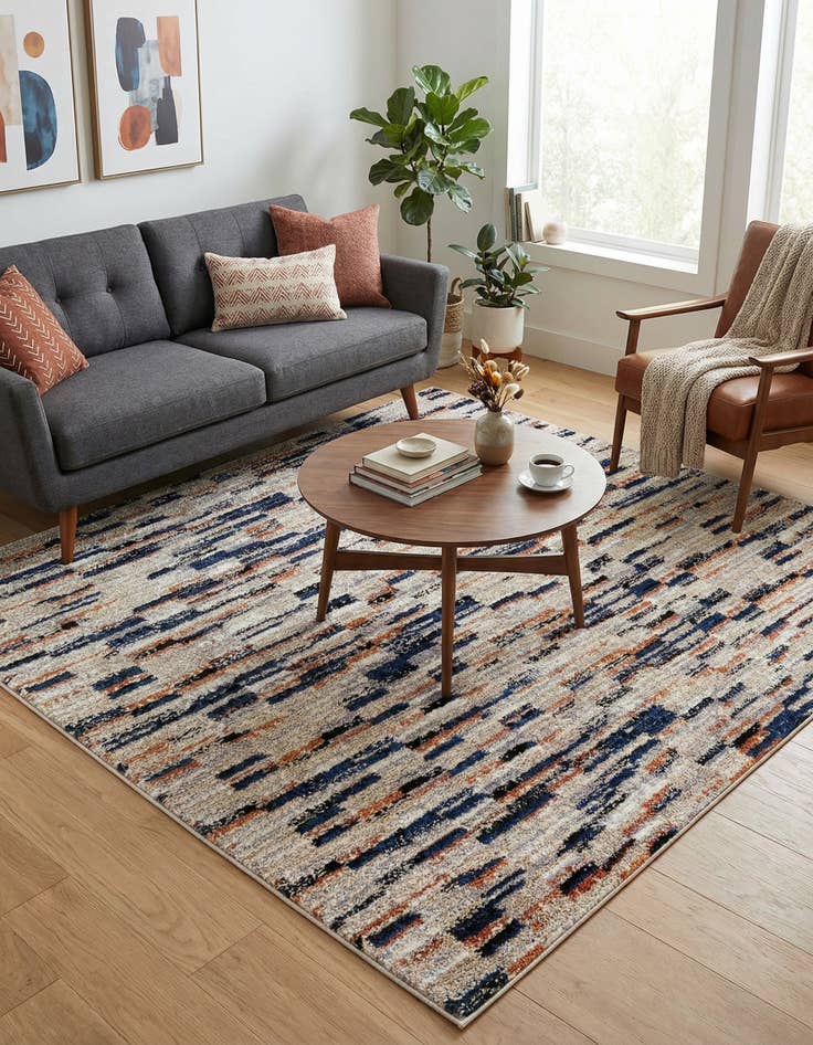 Detail image of 6' x 6' Tucson Square Rug