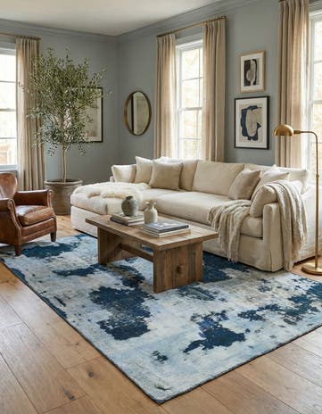 5' 2 x 7' Hand Knotted Ultra Vintage Persian Wool Rug