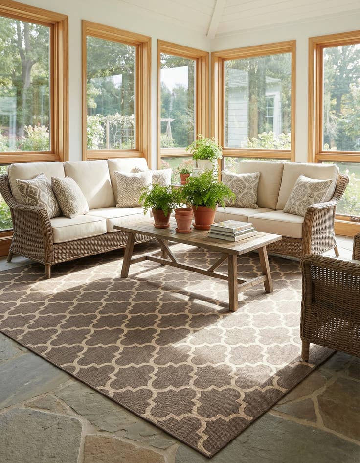 Detail image of 12' x 12' Dunes Square Rug