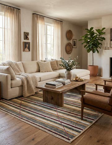 8' 6 x 10' 3 Hand Knotted Moroccan Rug