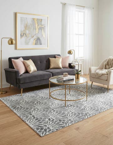 6' x 9' Marilyn Monroe™ Glam Dahlia Rug