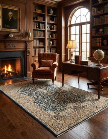 7' 2 x 9' 10 Vintage Royal Rug