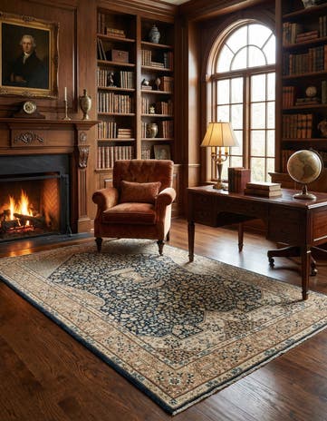 7' 2 x 9' 10 Vintage Royal Rug