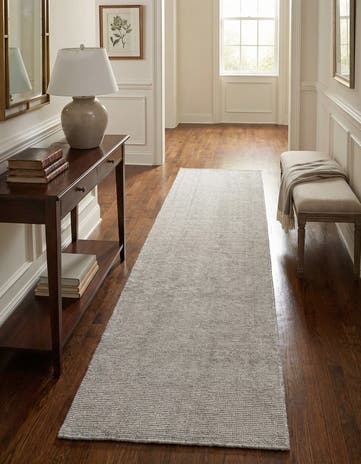 2' 7 x 13' 1 Hand Woven Jill Zarin English Manor Farmhouse Wool Runner Rug