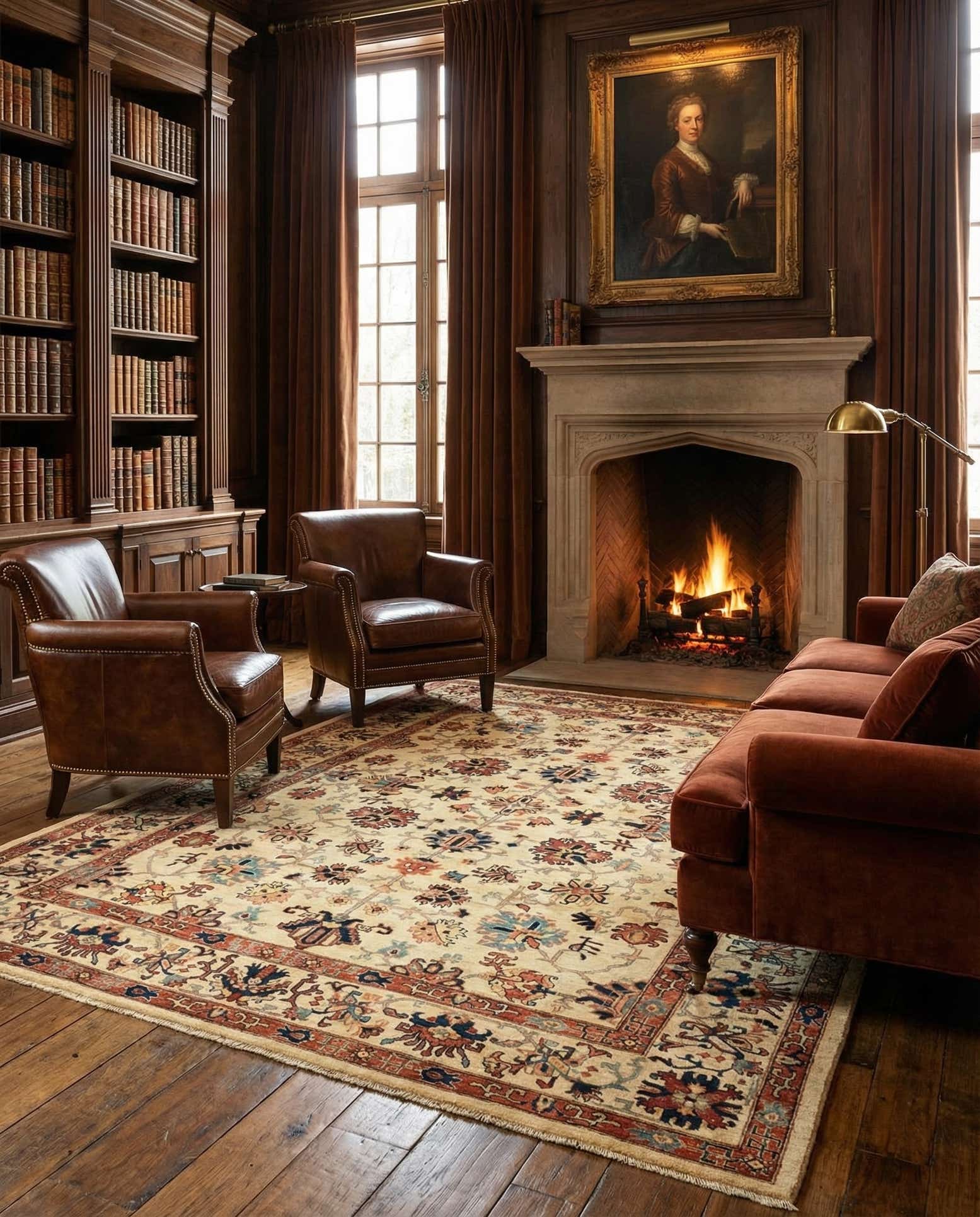 8' x 10' 8 Sara Wool Rug