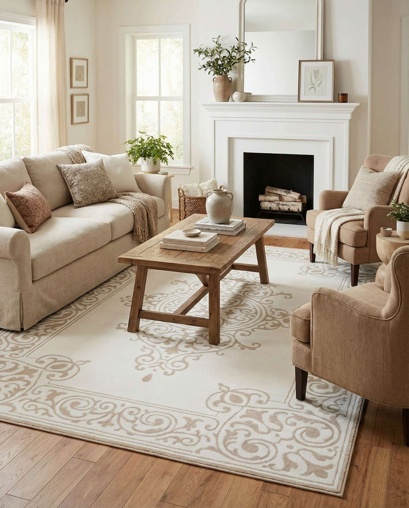 7' x 10' Hermitage Rug