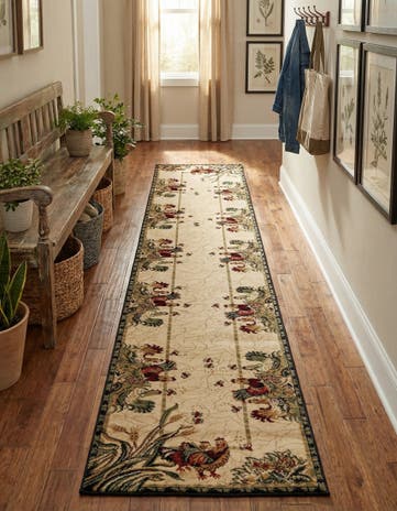 2' 7 x 13' Pastoral Runner Rug