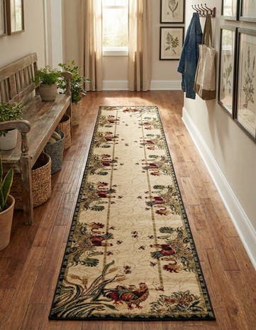 2' 7 x 13' Pastoral Runner Rug