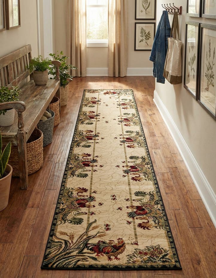 2' 7 x 13' Pastoral Runner Rug