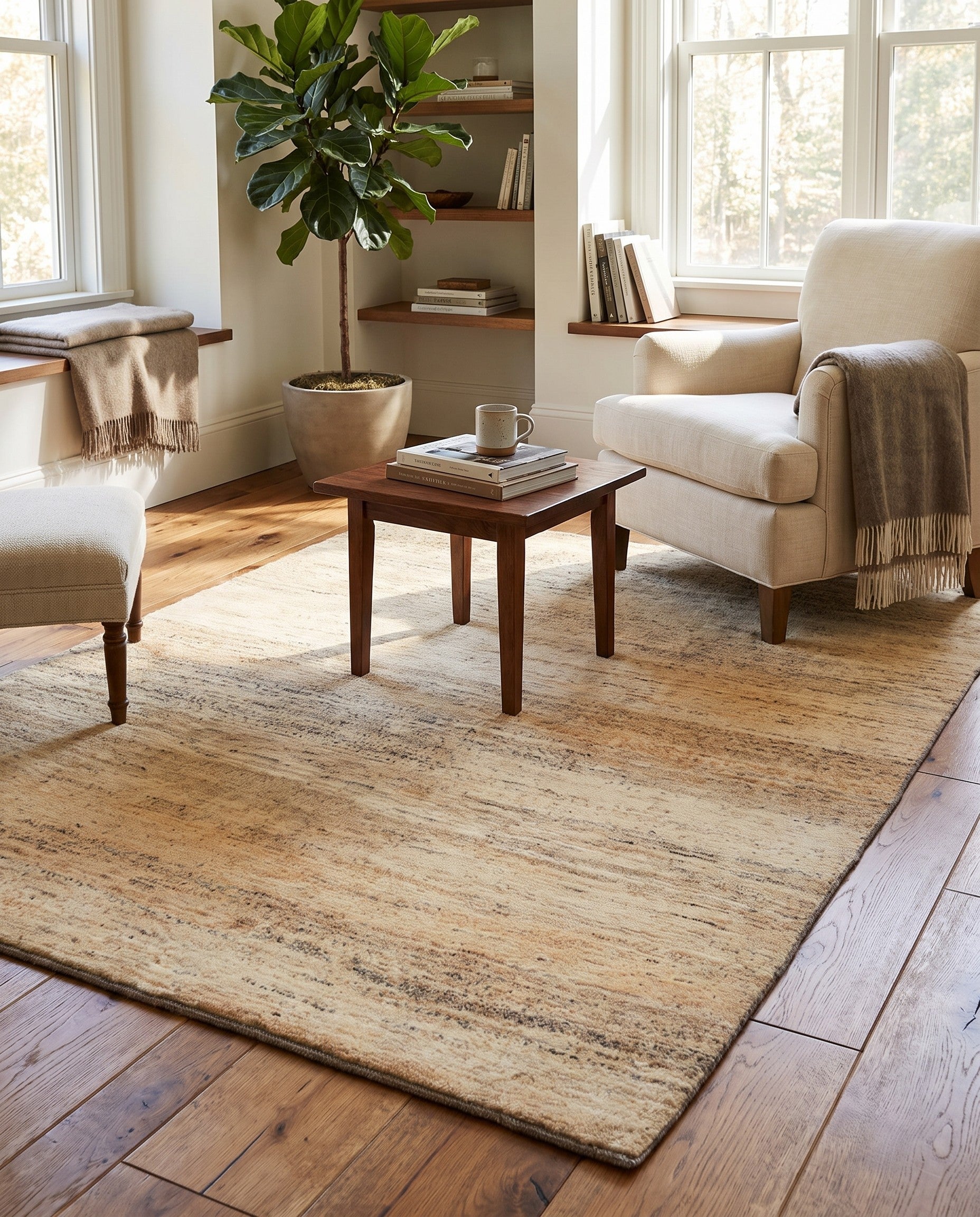 5' 6 x 6' 8 Gabbeh Shouli Rug