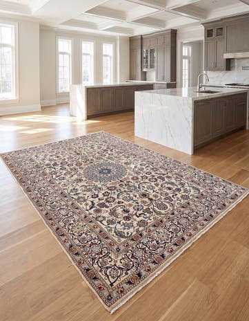 6' 5 x 9' 10 Nain Wool Rug