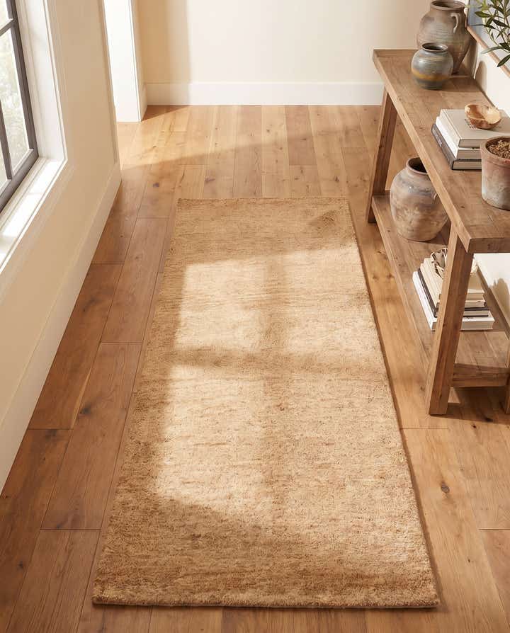 2' 4 x 4' 7 Hand Knotted Kashkuli Gabbeh Wool Runner Rug