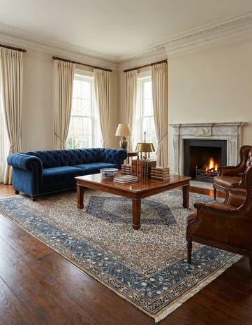 8' 10 x 11' 6 Kashmar Wool Rug