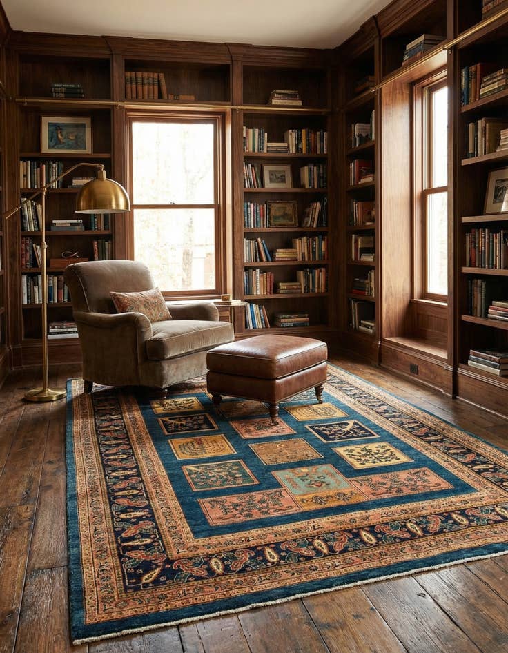 Detail image of 6' 9 x 10' 4 Kashkuli Rug