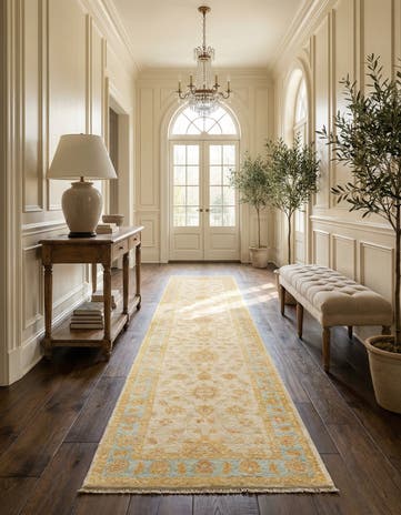 2' 6 x 12' 6 Kaizar Wool Runner Rug