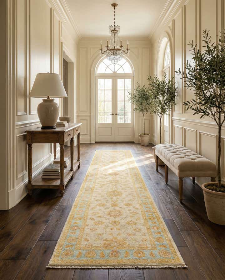 2' 6 x 12' 6 Kaizar Wool Runner Rug