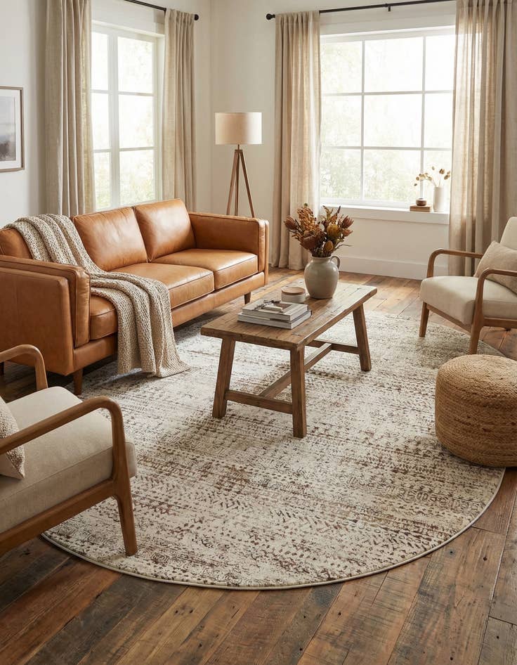 Detail image of 7' 10 x 10' Hermitage Oval Rug