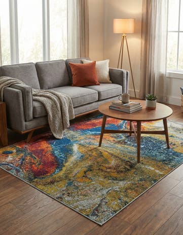 4' x 6' Washable Haerfest Rug