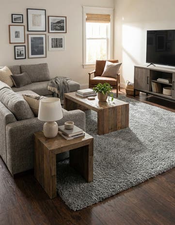 9' x 12' Zermatt Shag Rug