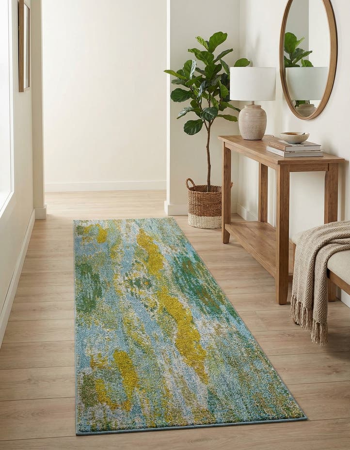 2' 7 x 10' Washable Sevilla Runner Rug