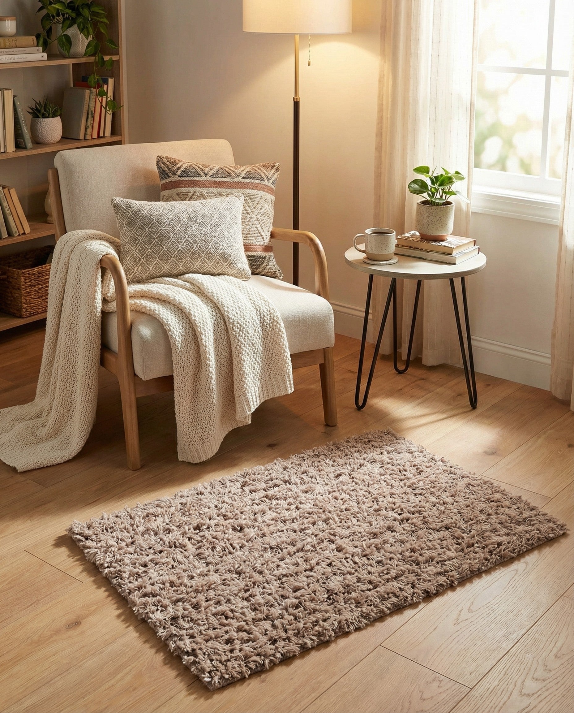  2' x 3' Infinity Shag Rug