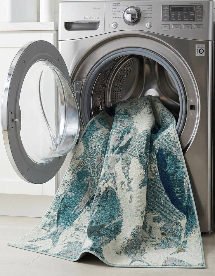 Detail image of 5' x 8'  Washable Capri Rug