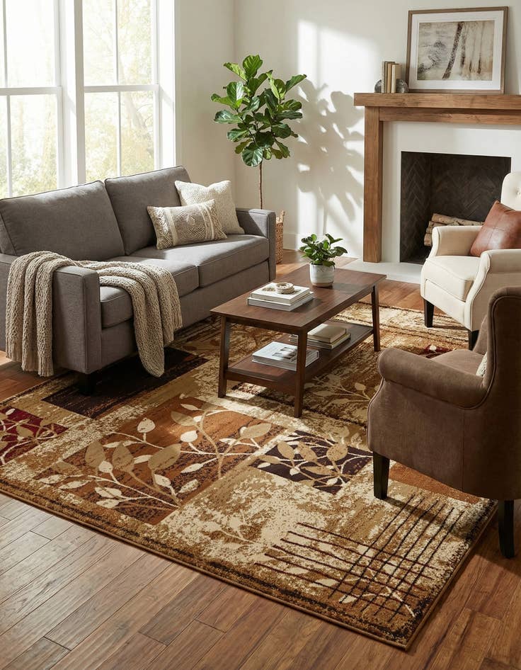 Detail image of 7' 10 x 7' 10 Cafe Square Rug