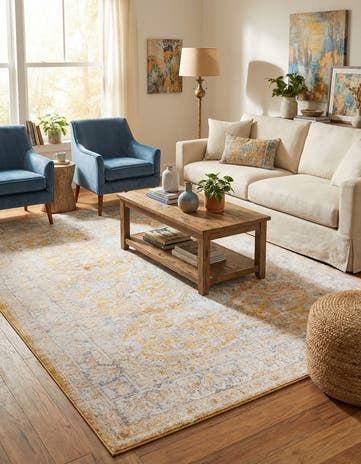 8' 4 x 12' Washable Timeless Rug