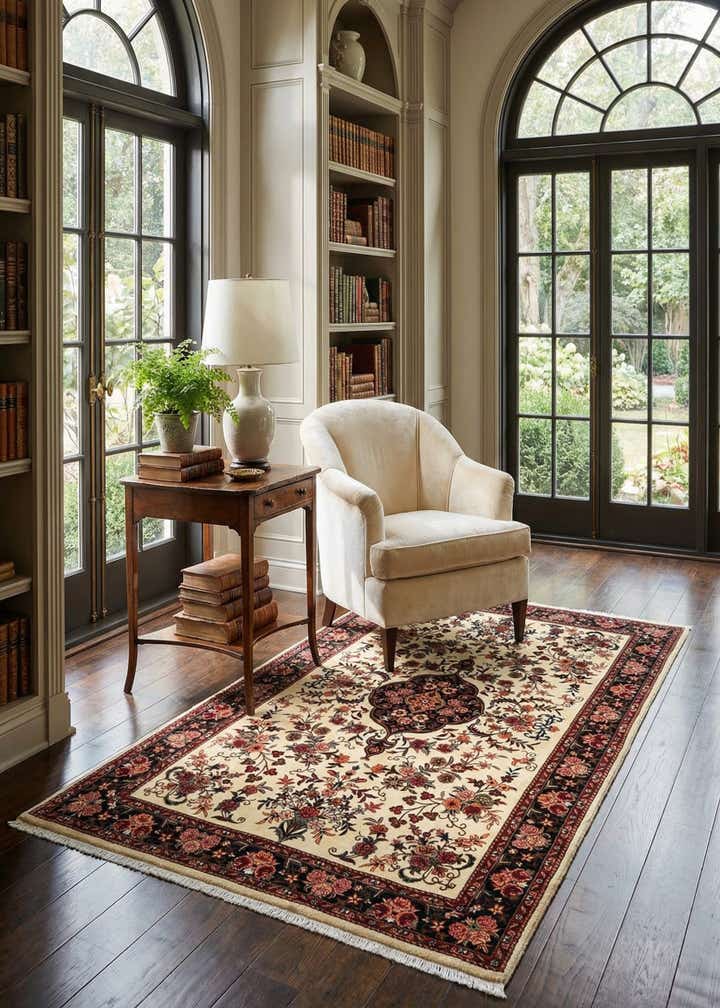 3' 8 x 6' 1 Bidjar Wool Rug