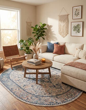 7' 10 x 10' 2 Lola Oval Rug