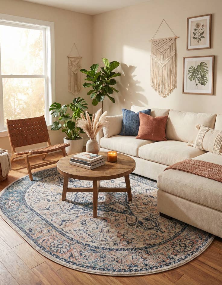 Detail image of  7' 10 x 10' 2 Lola Oval Rug