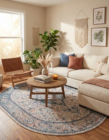 7' 10 x 10' 2 Lola Oval Rug