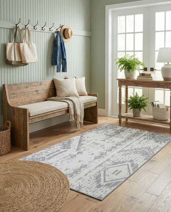 5' 3 x 7' 7 Washable Timeless Rug