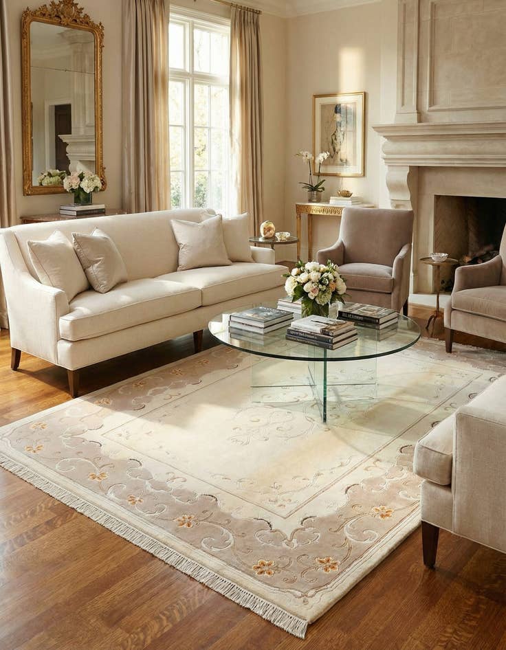 Detail image of 5' 8 x 7' 11 Darya Rug